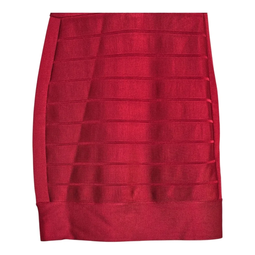 NWOT French Connection Bandage Red Mini Dress - size 2 - Picture 10 of 12